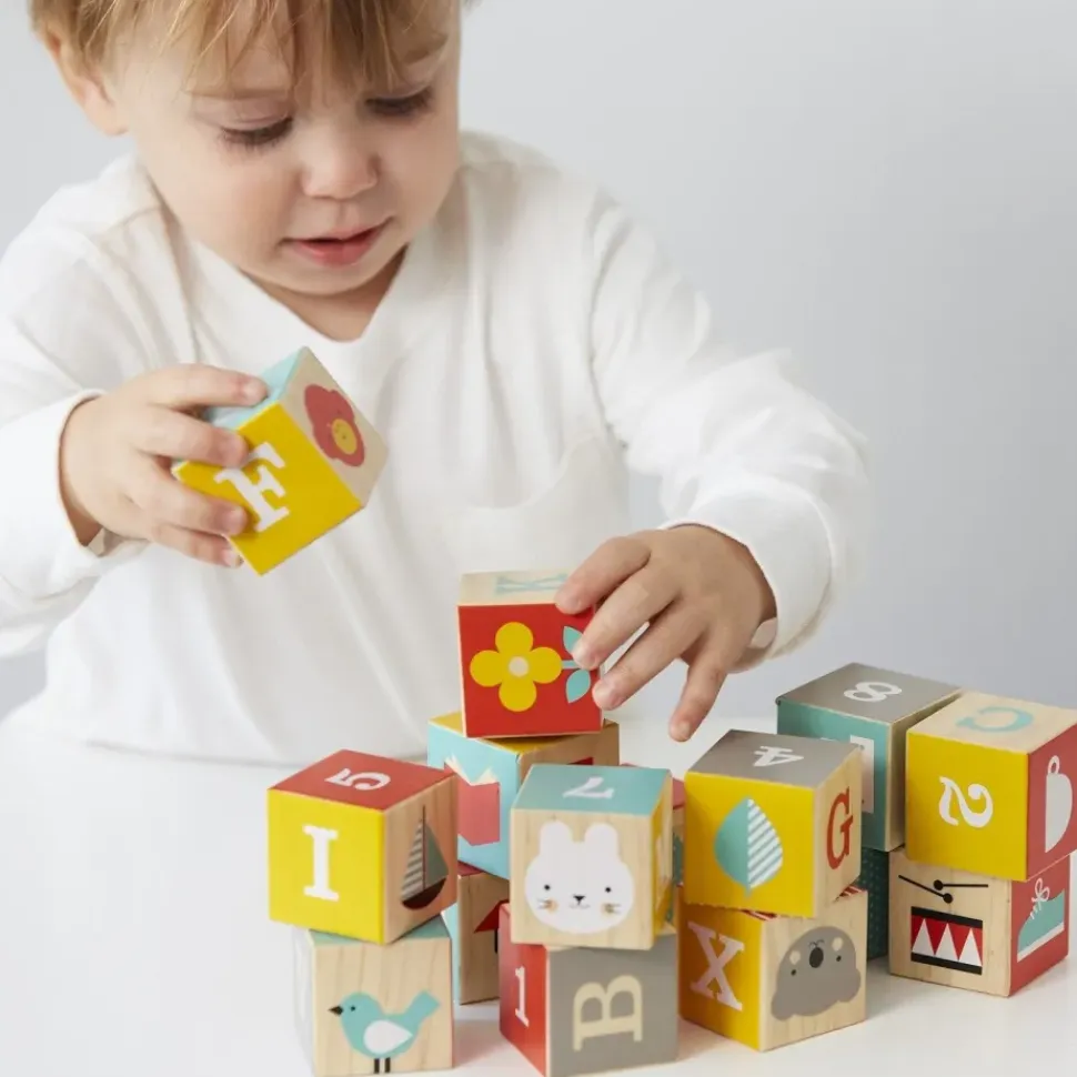 ABC Wooden Alphabet Blocks