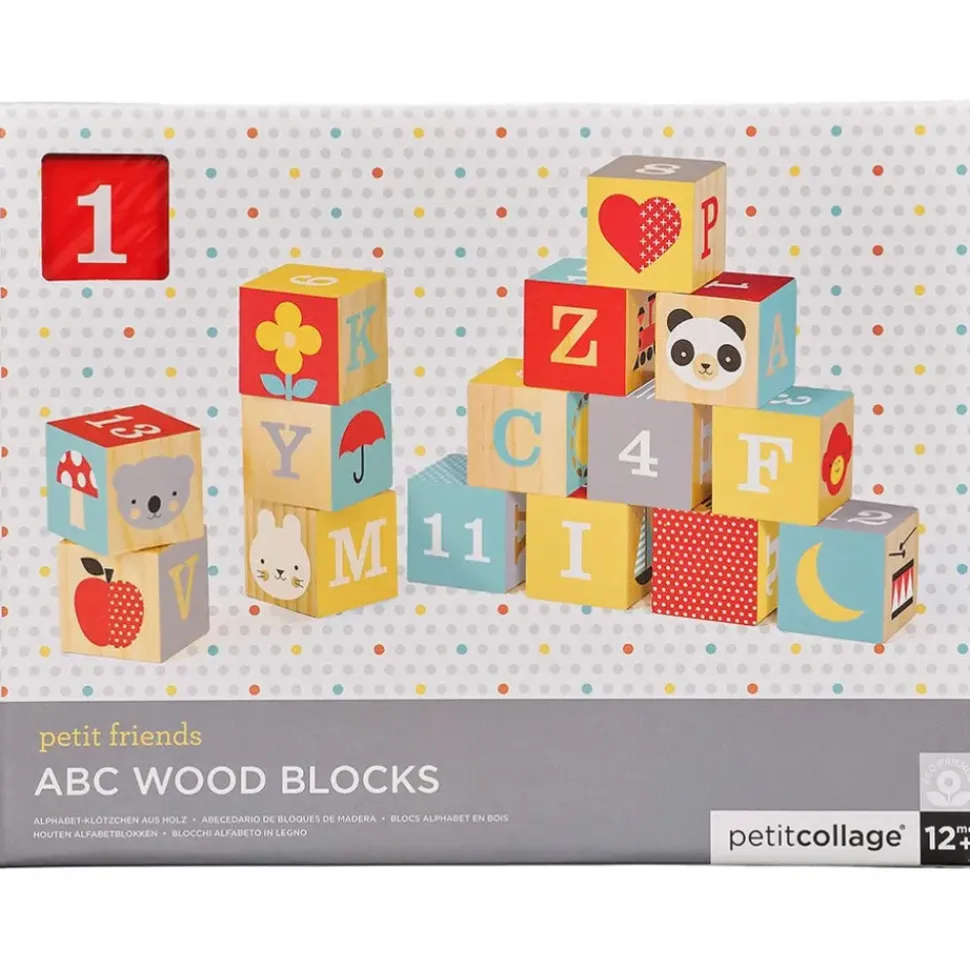 ABC Wooden Alphabet Blocks