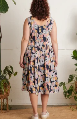 Abigail Dress - Summer Marigolds Floral