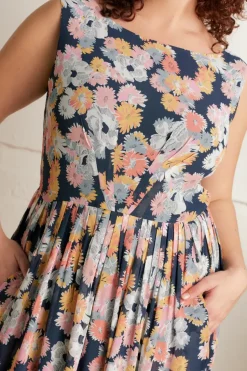 Abigail Dress - Summer Marigolds Floral
