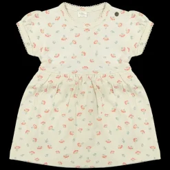 Abigail Pointelle Rib Dress - Organic Cotton