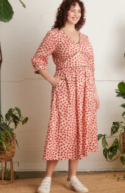Amelia Dress - Wild Poppy
