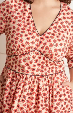 Amelia Dress - Wild Poppy