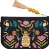 Amulet Large Zipper Pouch - Black
