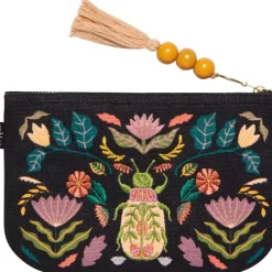 Amulet Large Zipper Pouch - Black