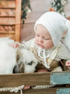 Angora Bunny Bonnet