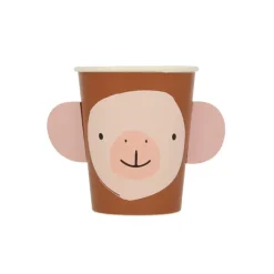 Animal Parade Character Cups (x 8)