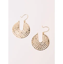 Anjuli Hoop Earrings - 18k Gold Plating