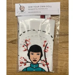 Anna May Wong DIY Doll Fabric