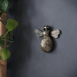 Antique Gold Bumble Bee Door Knocker