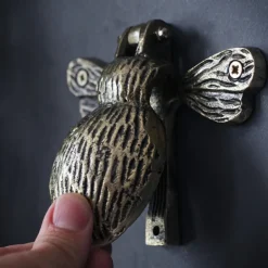 Antique Gold Bumble Bee Door Knocker