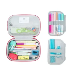 Arden Pencil Case - Blue Color Block