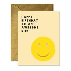 Awesome Kid Birthday Greeting Card