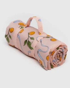 Baggu Picnic Blanket - Apricots & Ribbons