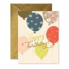 Balloon Release Birthday Greeting Card