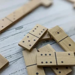 Bamboo Dominoes Set