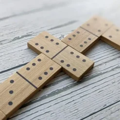 Bamboo Dominoes Set
