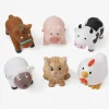Barnyard Party Squirtie Baby Bath Toys