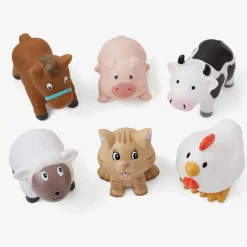 Barnyard Party Squirtie Baby Bath Toys