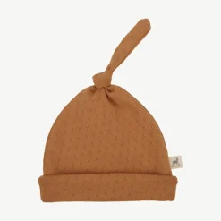 Beanie - Pointelle Cashew