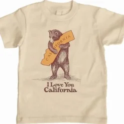 Bear Hug California Tee - Kids