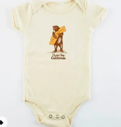 Bear Hugging California Onesie