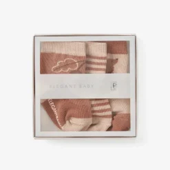 Bear Non Slip Baby Sock Set 3pk