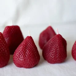 Beeswax Large Strawberries - Set of 2