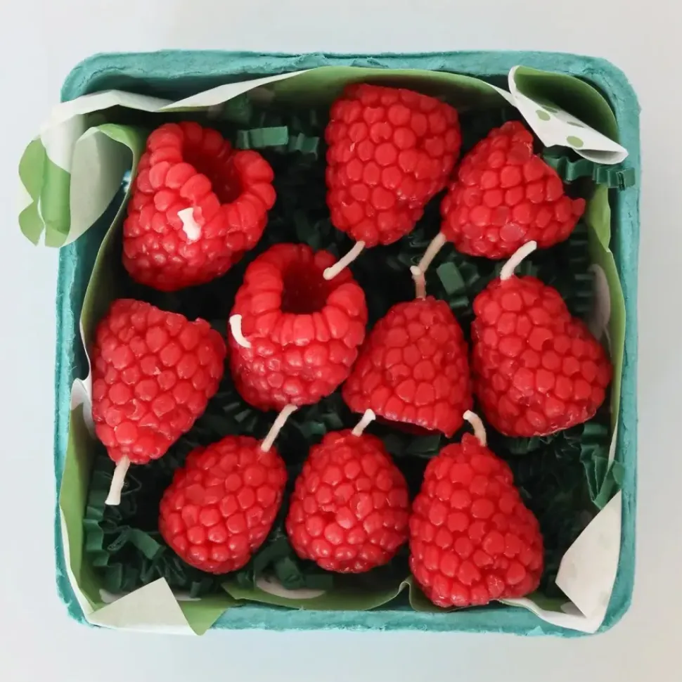 Beeswax Raspberry Birthday - 10 count