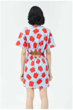 Bell Peppers Cut Out Dress