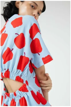 Bell Peppers Cut Out Dress