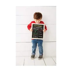 Birthday And School Chalkboard