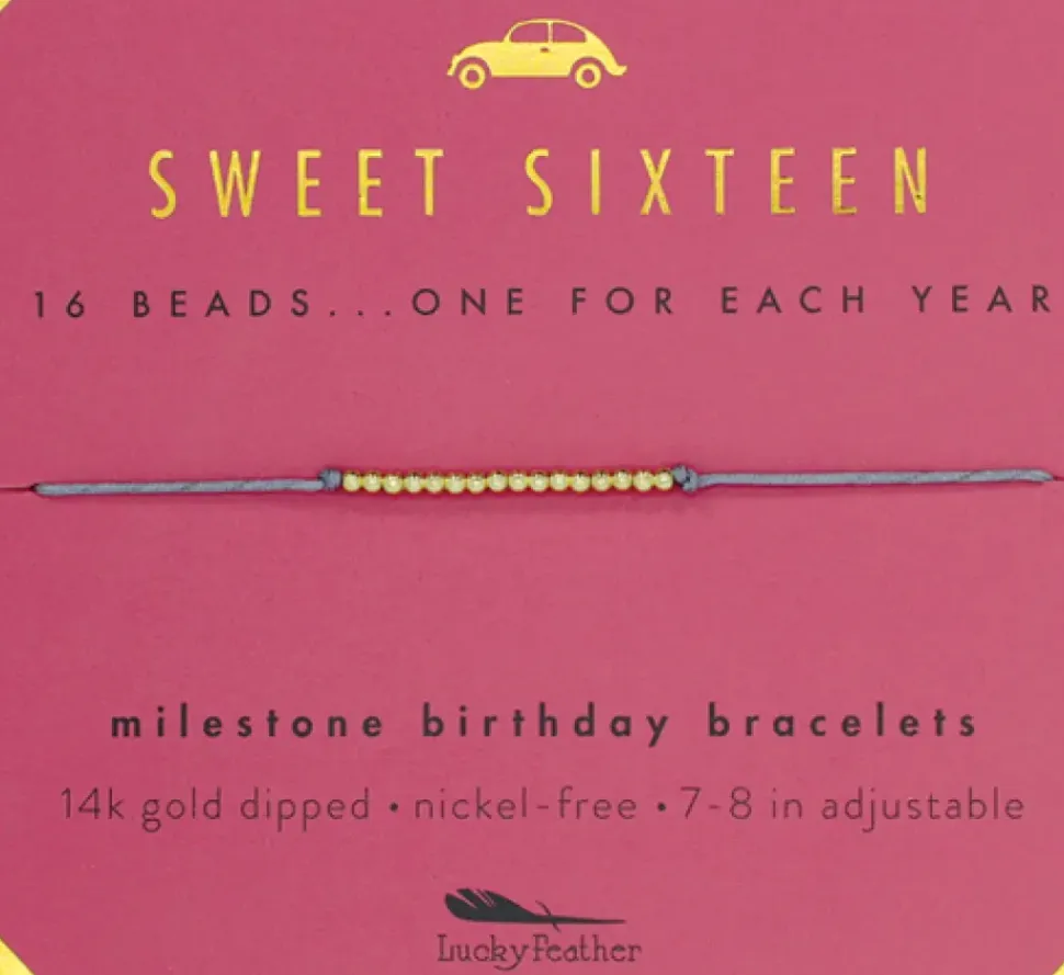 Birthday Celebration Bracelet (Ages 13, 15, 16, 18)