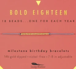 Birthday Celebration Bracelet (Ages 13, 15, 16, 18)