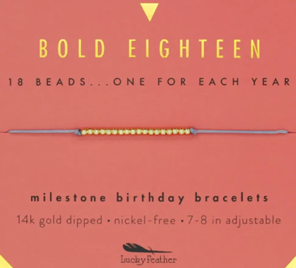 Birthday Celebration Bracelet (Ages 13, 15, 16, 18)