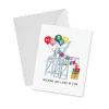 Birthday Cranes Notecard