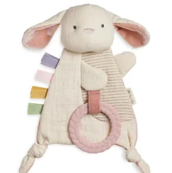 Bitzy Crinkle™ Bunny Sensory Toy with Teether