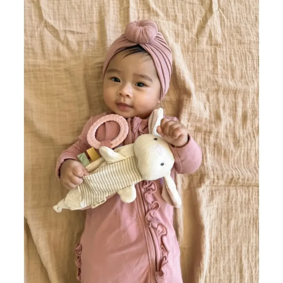 Bitzy Crinkle™ Bunny Sensory Toy with Teether