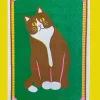 Black Cat Mini Riso Print