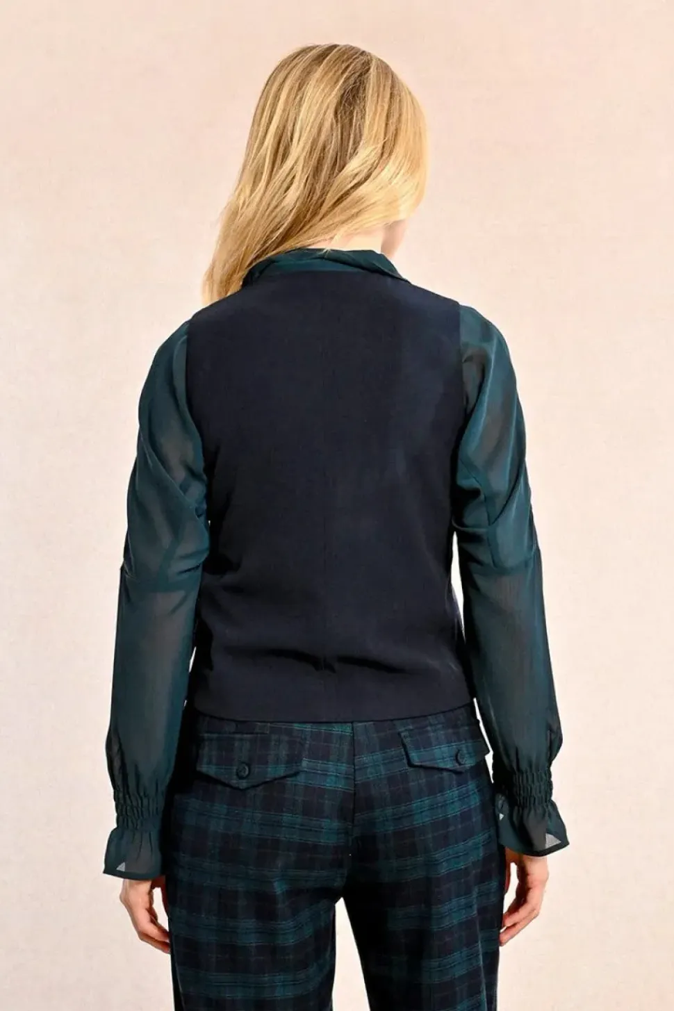 Blackwatch Plaid Vest