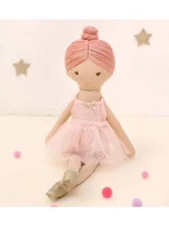 Blush Pointelle Ballerina Doll