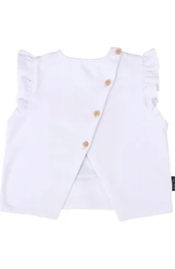 Botanical Ruffle Top