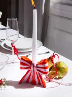 Bow Candle Holder Large