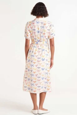 Bow Print Dress