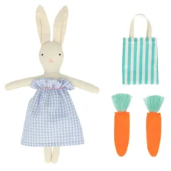 Bunny Mini Suitcase Doll