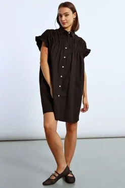 Button Front Dress