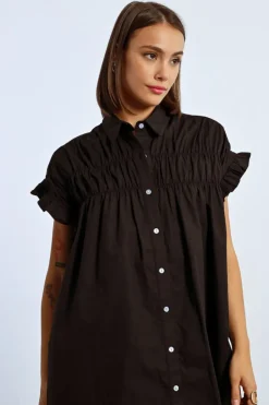 Button Front Dress