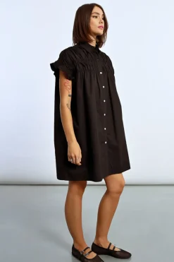 Button Front Dress