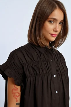 Button Front Dress