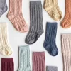 Cable Knit Knee High Socks - Several Colors